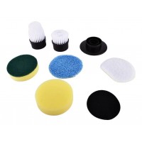 Perie electrica rotativa de curatare, 7 capete interschimbabile, maner telescopic, incarcare USB