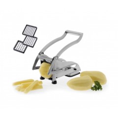 Aparat Manual de Taiat Cartofi Pai din Inox - Feliator Profesional de Legume cu Maner Ergonomic