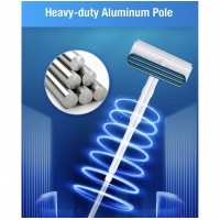 Spalator de Geamuri Telescopic 3-in-1 cu Pulverizator Integrat si Racleta - Kit Complet de Curatare