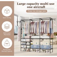 Dulap Deschis Tip Dressing - Organizator Haine Multifunctional cu Bara de Umerase si Rafturi