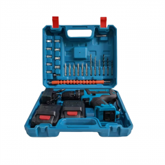 Set Bormasina Autofiletanta cu 2 Acumulatori Li-Ion 48V, Incarcator si Trusa Completa Accesorii