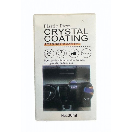 Solutie Ceramica pentru Restaurare si Protectie Plastic Auto, Crystal Coating, 30ml
