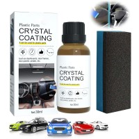 Solutie Ceramica pentru Restaurare si Protectie Plastic Auto, Crystal Coating, 30ml