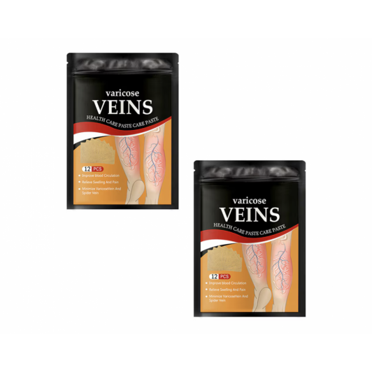 Pachet 2x 12 Plasturi pentru varice, amelioreaza durerea, reduce inflamatia si stimuleaza circulatia