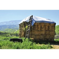 PACHET PROMOTIONAL 1+1 PRELATA CU INELE 150 G/MP, 2x3 M, ARGINTIU