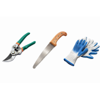 Pachet Profesional Taiere si Ingrijire Gradina – 3 Piese: foarfeca, fierastrau si manusi