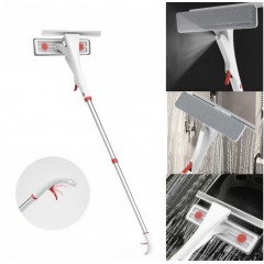 Spalator de Geamuri Telescopic 3-in-1 cu Pulverizator Integrat si Racleta - Kit Complet de Curatare