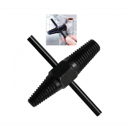 Extractor suruburi din otel carbon, 1/2 inch si 3/4 inch, pentru tevi de apa Extractor suruburi din otel carbon, 1/2 inch si 3/4 inch, pentru tevi de apa