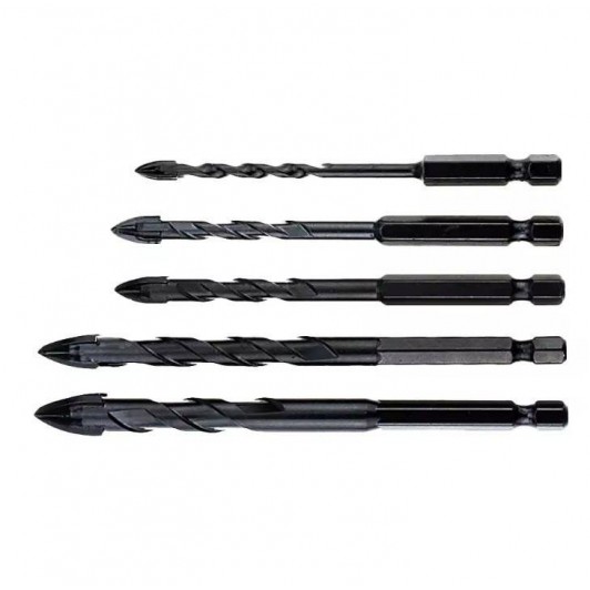 Burghiu sticla, ceramica, metal, lemn ,beton, set 5 piese,dimensiuni 5-12 mm Burghiu sticla, ceramica, metal, lemn ,beton, set 5 piese,dimensiuni 5-12 mm