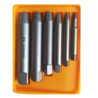 Extractoare suruburi rupte uzate prezoane dimensiuni 3-20 mm set 6 piese Extractoare suruburi rupte uzate prezoane dimensiuni 3-20 mm set 6 piese