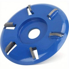 Disc modelat sculptat lemn diametrul 90 mm model 6 dinti