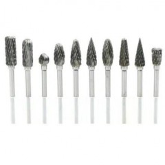 Pachet freze metal freza carbura 10 piese