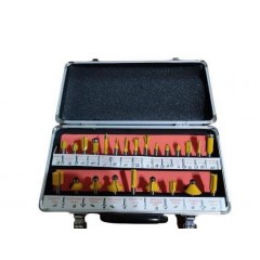 Set freze lemn freze obarfreza prindere 8 mm set 24 piese