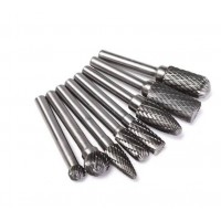 Freze carbura metal profesionale freze carbura dublu taiere set 8 piese Freze carbura metal profesionale freze carbura dublu taiere set 8 piese