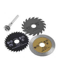 Set disc freza metal lemn si beton prindere 6 mm