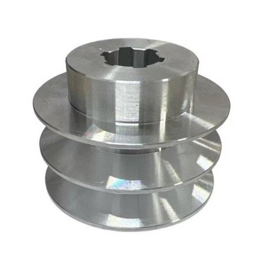 Fulie motor dubla Fulie 6 Caneluri Diametru 80mm Fulie motor dubla Fulie 6 Caneluri Diametru 80mm