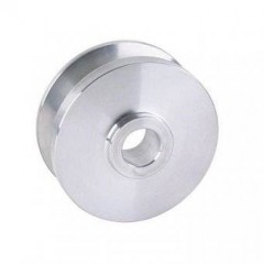 Fulie motor electric aluminiu 1 canal diametru interior 24 mm Fulie motor electric aluminiu 1 canal diametru interior 24 mm