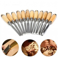 Pachet Set dalti sculptura lemn 12 bucati + Set mini dalti sculptura gravat 6 piese