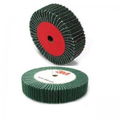 Disc perie slefuit lustruit cu lamele smirghel diametru 200 mm latime 40 mm