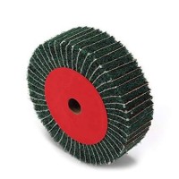 Disc perie slefuit lustruit cu lamele smirghel diametru 200 mm latime 40 mm