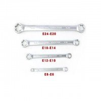 Chei inelare Torx E6-E24 profesionale Chei torx Crv Set 4 piese Chei inelare Torx E6-E24 profesionale Chei torx Crv Set 4 piese
