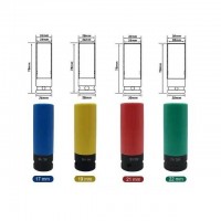Chei tubulare de impact prezoane tubulare cu protectie dimensiuni 17,19,21,22 mm set 4 piese