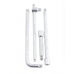 Prelungitor chei tubulare 1/2 Cr-v set 4 piese