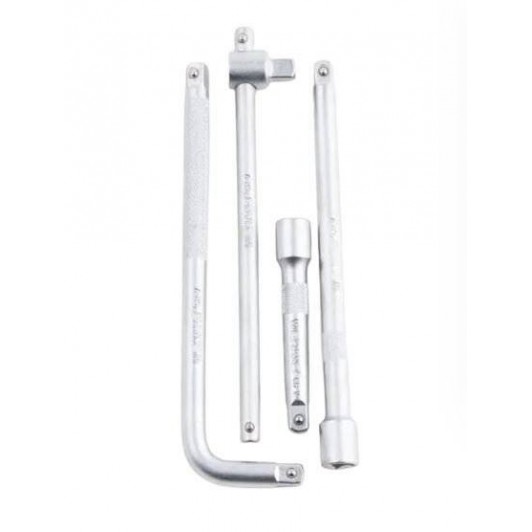 Prelungitor chei tubulare 1/2 Cr-v set 4 piese