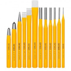 Dalta metal dorn metal punctator metal set 12 piese Dalta metal dorn metal punctator metal set 12 piese