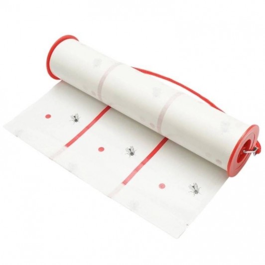 Capcana adeziva cu lipici pentru muste tantari Banda adeziva insecte Latime 25cm Lungime 10 metri Capcana adeziva cu lipici pentru muste tantari Banda adeziva insecte Latime 25cm Lungime 10 metri