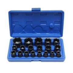 Trusa chei tubulare hexagonale Dimensiuni 8-32 mm Set tubulare 19 piese