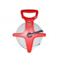 Ruleta cu banda din material textil sistem retractabil cu manivela sistem de blocare lungime 50metri Ruleta cu banda din material textil sistem retractabil cu manivela sistem de blocare lungime 50metri