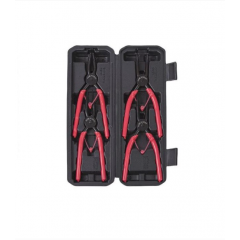 Set Clesti profesionali pentru sigurante si coliere 175mm 4 modele diferite cutie depozitare Set Clesti profesionali pentru sigurante si coliere 175mm 4 modele diferite cutie depozitare