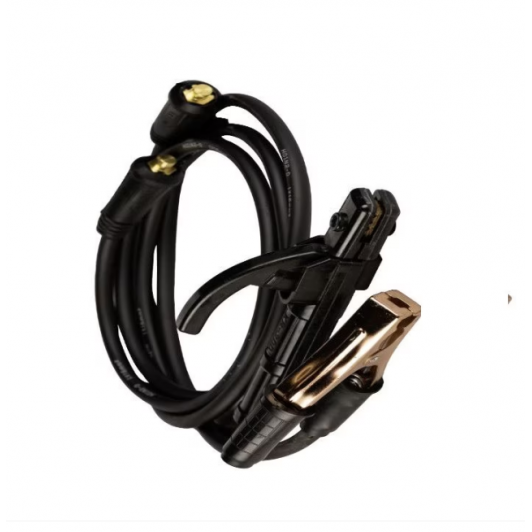 Set cabluri sudura 25 mm² 200A cu cleste masa si cleste portelectrod