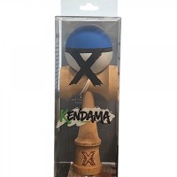 Kendama X Originala, Kendama Profesionala din Lemn, 18 cm, Rubber Grip, Albastru/Negru/Alb Kendama X Originala, Kendama Profesionala din Lemn, 18 cm, Rubber Grip, Albastru/Negru/Alb