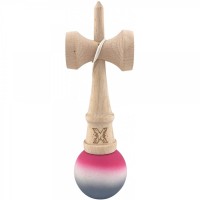 Kendama X Originala ,Kendama Profesionala, din Lemn, Rubber Grip, 18 cm, Roz/Alb/Gri Kendama X Originala ,Kendama Profesionala, din Lemn, Rubber Grip, 18 cm, Roz/Alb/Gri