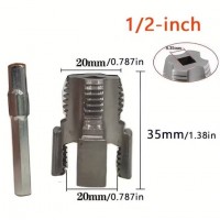 Tarod și Filiera PPR 2 în 1 pentru Filetare Teava PPR, Diametru 1/2 ,Freza PPR