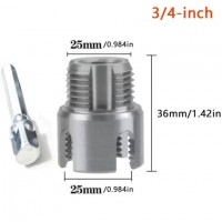 Tarod și Filiera PPR 2 în 1 pentru Filetare Teava PPR, Diametru 3/4 ,Freza PPR