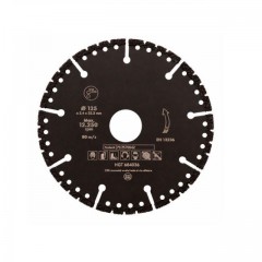 Disc Diamantat Profesional pentru Debitare Sticlă și Beton Diametru 125 mm