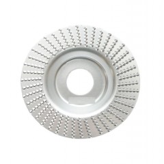 Disc slefuire modelare lemn diametru 100x22.23mm model plat pentru polizor unghiular