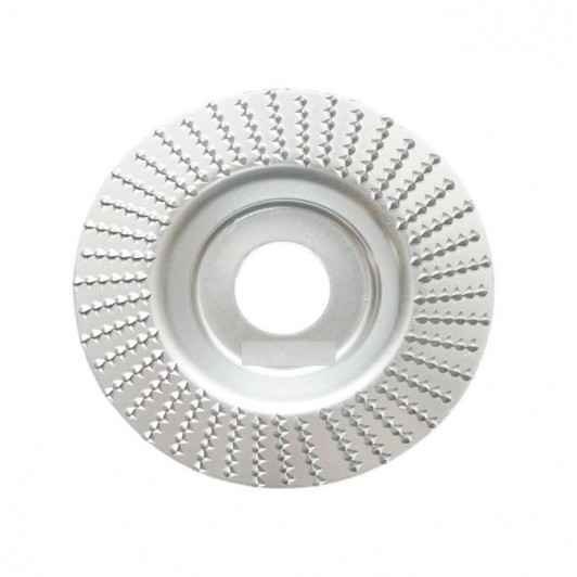 Disc slefuire modelare lemn diametru 100x22.23mm model plat pentru polizor unghiular