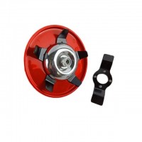 Disc motocoasa, 5 lame pentru sapat, plivit, tuns iarba, Aparatoare motocoasa universala,set 2 piese
