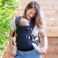 Marsupiu Ergonomic Multifunctional 4 în 1, pentru Bebelusi si Copii, 3.5-15 kg, Negru