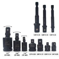 Set Adaptoare si Tubulare CR-MO, 10 Piese (1/4