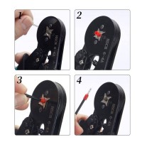 Cleste Profesional pentru Sertizat Pini si Terminale Tubulare HSC8 6-6A, 0.25–10 mm²
