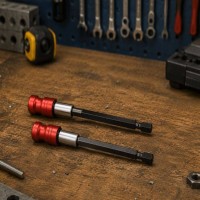 Set 2 Prelungitoare pentru Biti, 60 mm + 150 mm, Suport Magnetic Set 2 Prelungitoare pentru Biti, 60 mm + 150 mm, Suport Magnetic