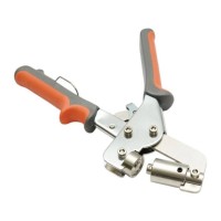 Set Clește pentru Montat Capse și Ocheți Metalici + 500 Capse 10 mm Aurii și Argintii