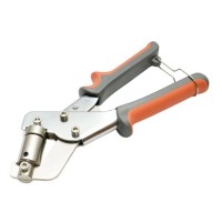 Set Clește pentru Montat Capse și Ocheți Metalici + 500 Capse 10 mm Aurii și Argintii