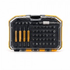 Set Biți de Impact S2, 41 Piese, Suport Magnetic 1/4", Adaptor Inclus Set Biți de Impact S2, 41 Piese, Suport Magnetic 1/4", Adaptor Inclus