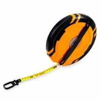 Ruletă Profesională din Fibră de Sticlă 50 m cu Manivelă pentru Măsurători Precise Ruletă Profesională din Fibră de Sticlă 50 m cu Manivelă pentru Măsurători Precise